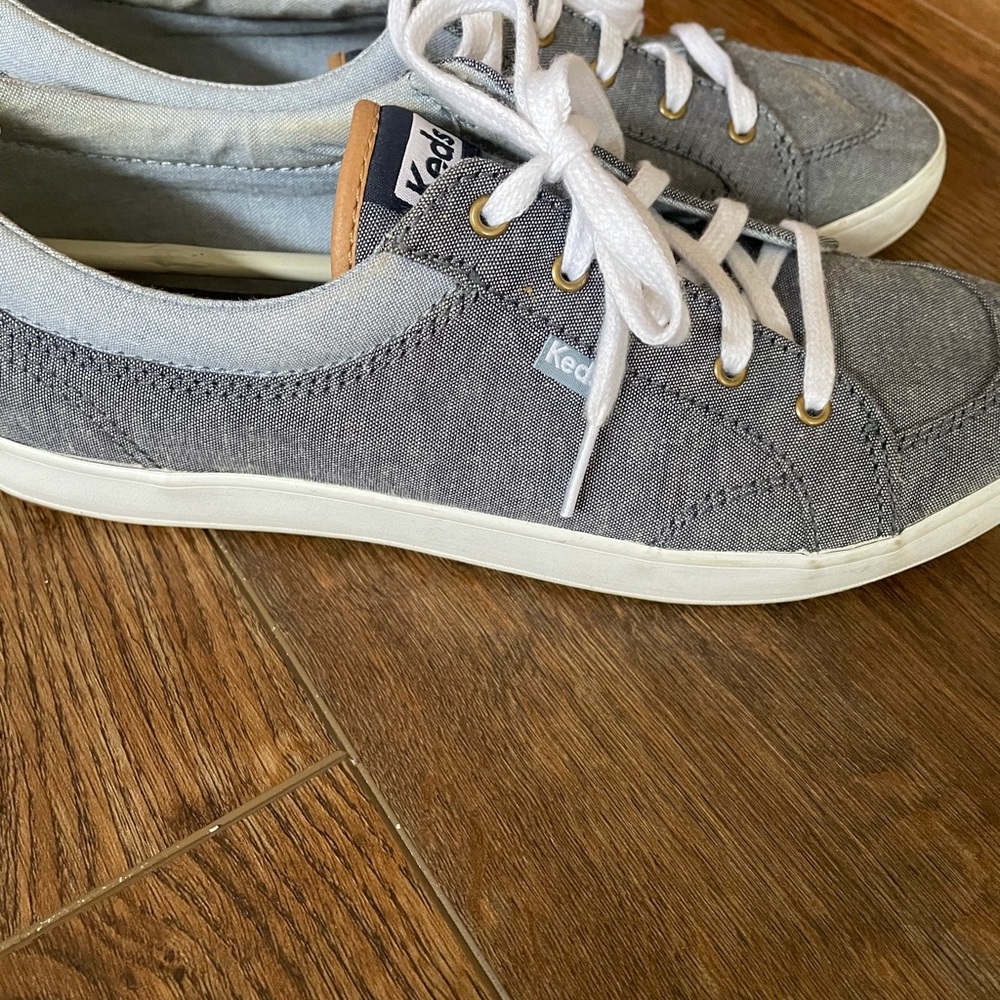 Keds women’s size 9 like new wore one time blue - Picture 3 of 6